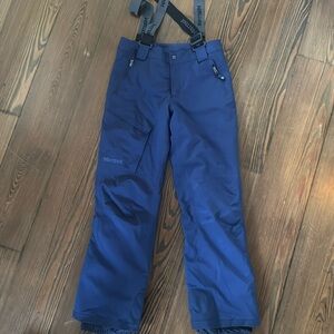 Marmot ski pants with suspenders.  Worn twice and in perfect condition
